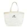 PAPER AND INK COTTON CLUB - BOOTLEG DRAGON TOTE BAG (WHITE/WHITE)