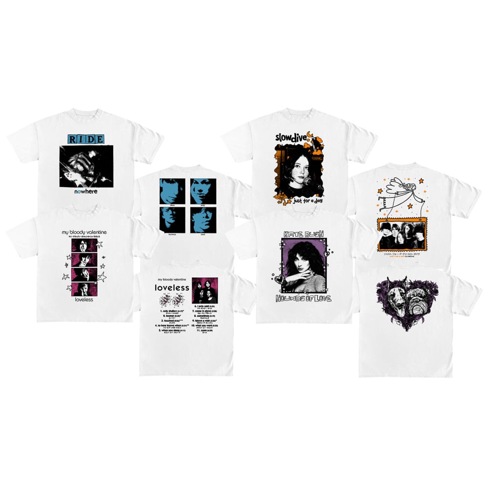 MBV, KATE BUSH, SLOWDIVE, RIDE