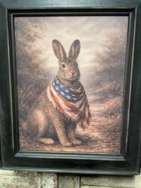 Image 3 of #1.. The Matriarch ~ Rabbit Pull Toy and Print~