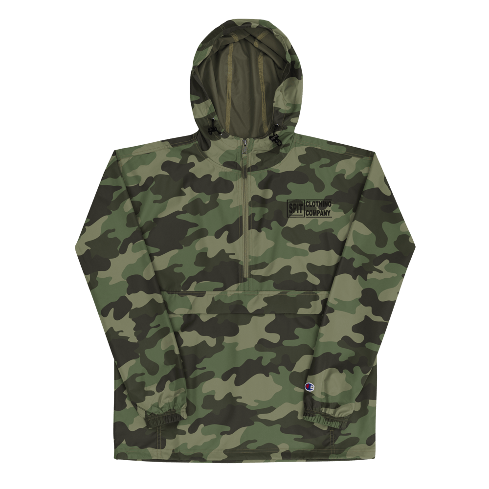 Image of Spit & Champion Camo Packable Jacket