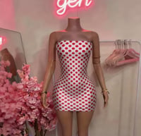 “Bratz” Dress (Red/White)