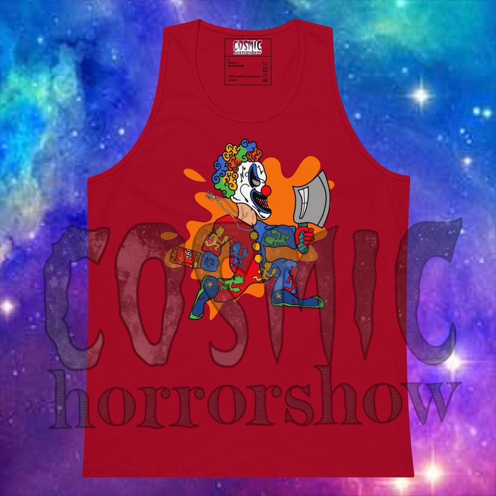 OrangeFaygoClown tank top