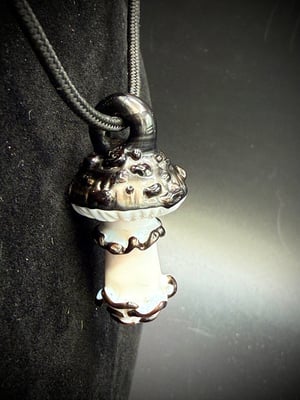 Image of Electrum Mushroom Pendant