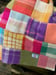 Image of Rainbow Patchwork Blanket