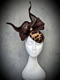 'Bowie' in Leopard and chocolate 