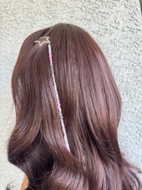 Image 4 of Pretty In Pink Beaded  Hair Clip