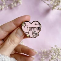 Image 1 of Charmed heart pin