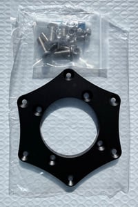 Image 1 of Pitbike Wheel to Split Sprocket Adapterl