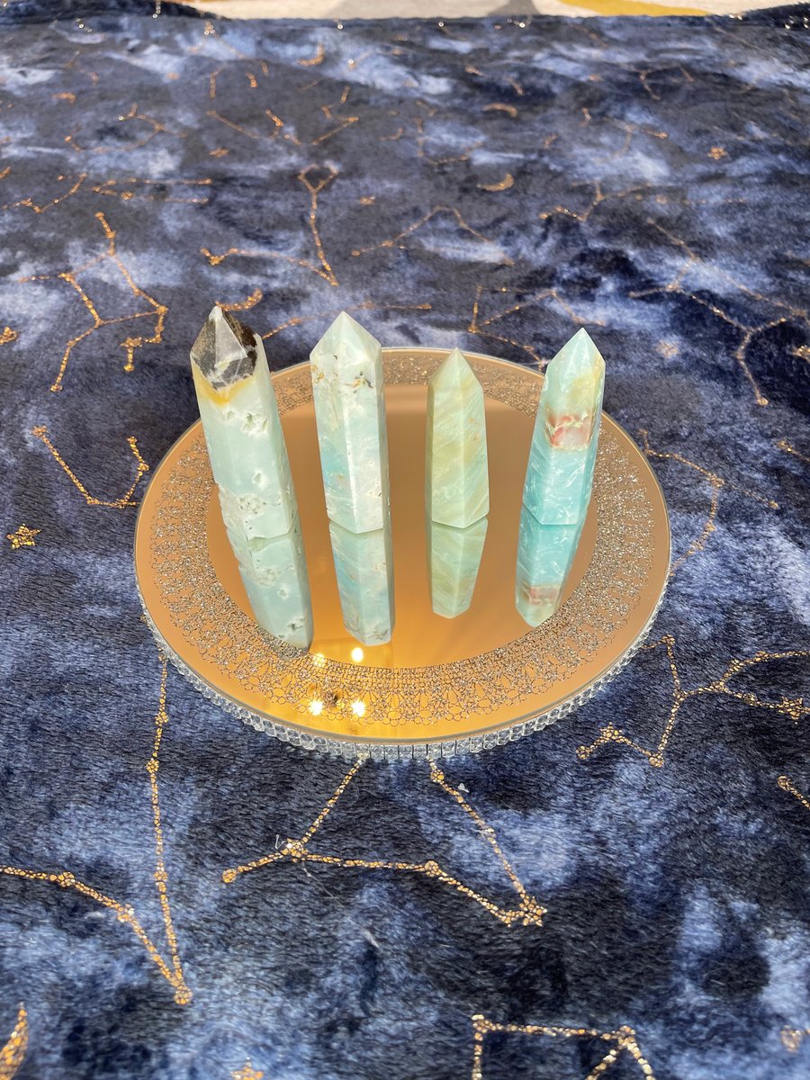 Amazonite Crystal Tower White Wolf Crystals