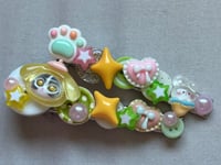 Image 3 of mofusand x sanrio duo hairclips
