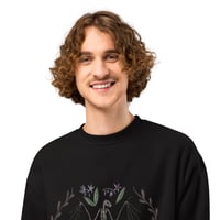 Image 6 of Batty Threads Oversized heavyweight sweatshirt