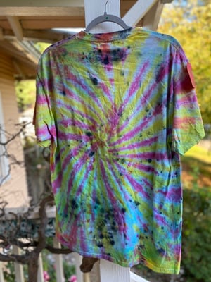 Image of LARGE Disrespect Your Surroundings Tie Dye Shirt 