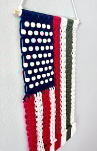 Image 1 of Macrame American Flag 🇺🇸 