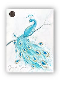 The Gilded Peacock Painting Workshop - at Scruffy Little Fox, Retford