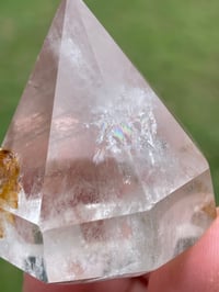 Image 6 of Diamond Cut Clear Quartz Crystal #1898