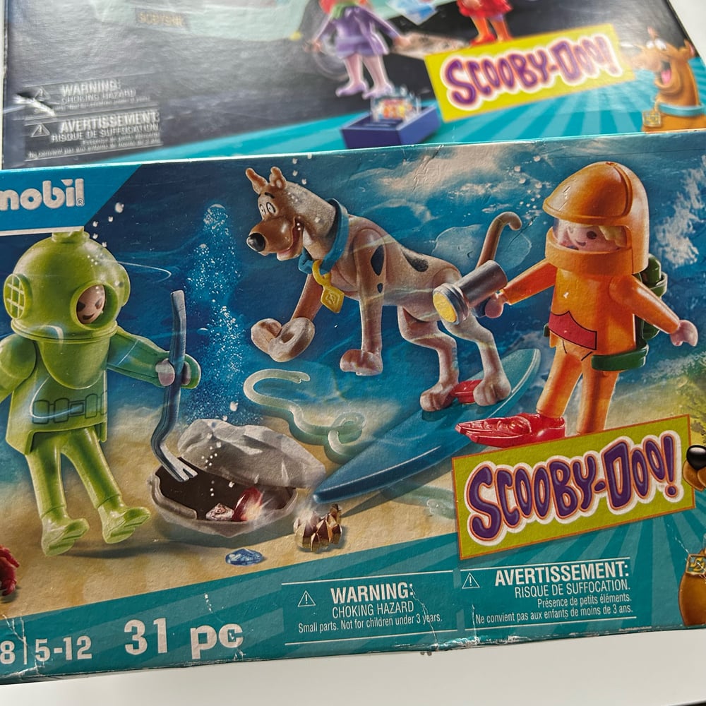 Image of Lot 2 boites playmobil scooby-doo