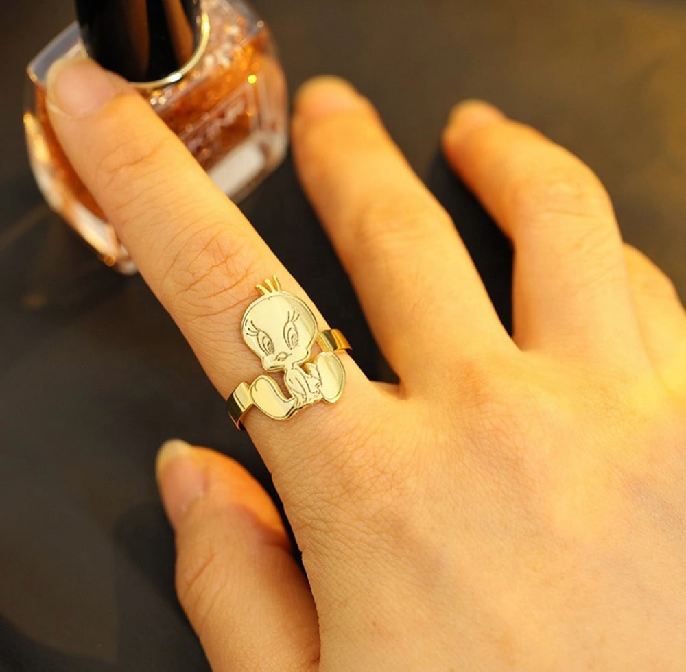 Image of Custom cartoon character rings