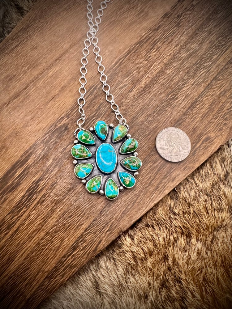 Image of Sonoran Gold Cluster Necklace