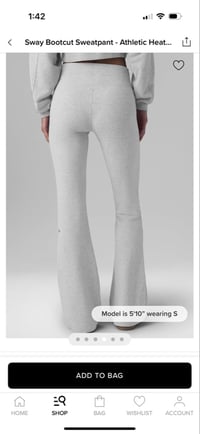 Image 2 of Sway bootcut Sweatpants grey