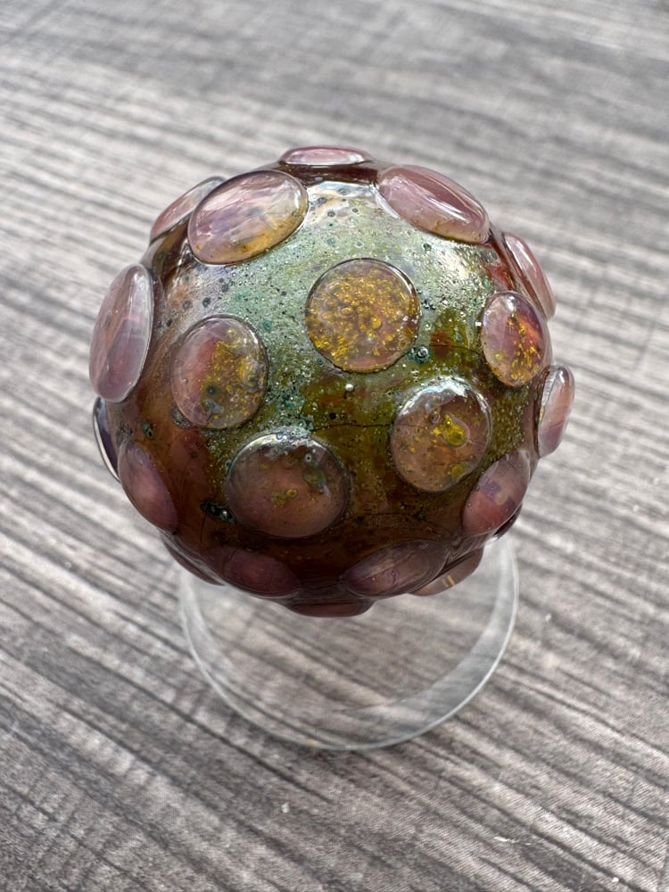 Image of Copper Colored Raised Dot Marble 