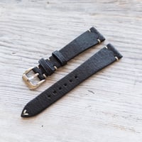 Image 3 of Wild Pigskin Strap In Black