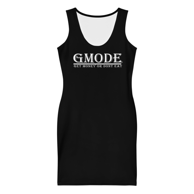 Gmode Black Cut & Sew Dress