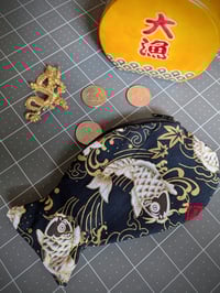 Image 1 of Asian Koi Carp Fish Shaped Coin Purse
