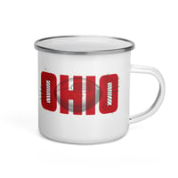 Image of OHIO FOOTBALL Enamel Mug