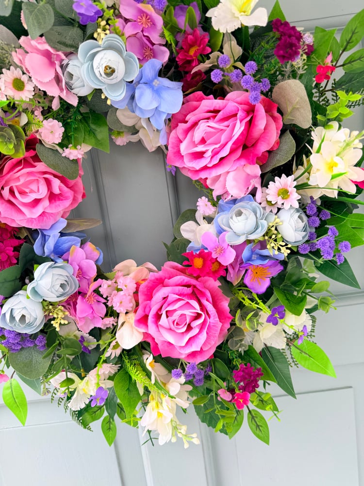 Image of 50cm 3 Pink Roses 