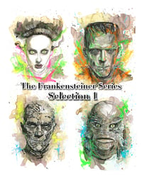 Image 1 of The Frankensteiner Selections 1 (Bride, The Monster, Mummy, Creature)