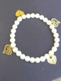 Image 4 of Gold Pearl Bracelets