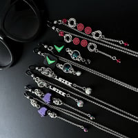 Image 1 of 𖥔 EDM EYEGLASS CHAINS 𖥔