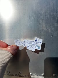 Image 2 of Love & Rage Sticker