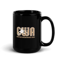 Image 3 of Christian Waterfowlers Black Glossy Mug