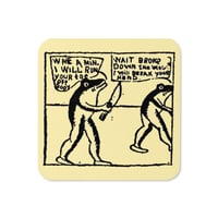 Eugene Teal Run Your Toe Off Body Coaster