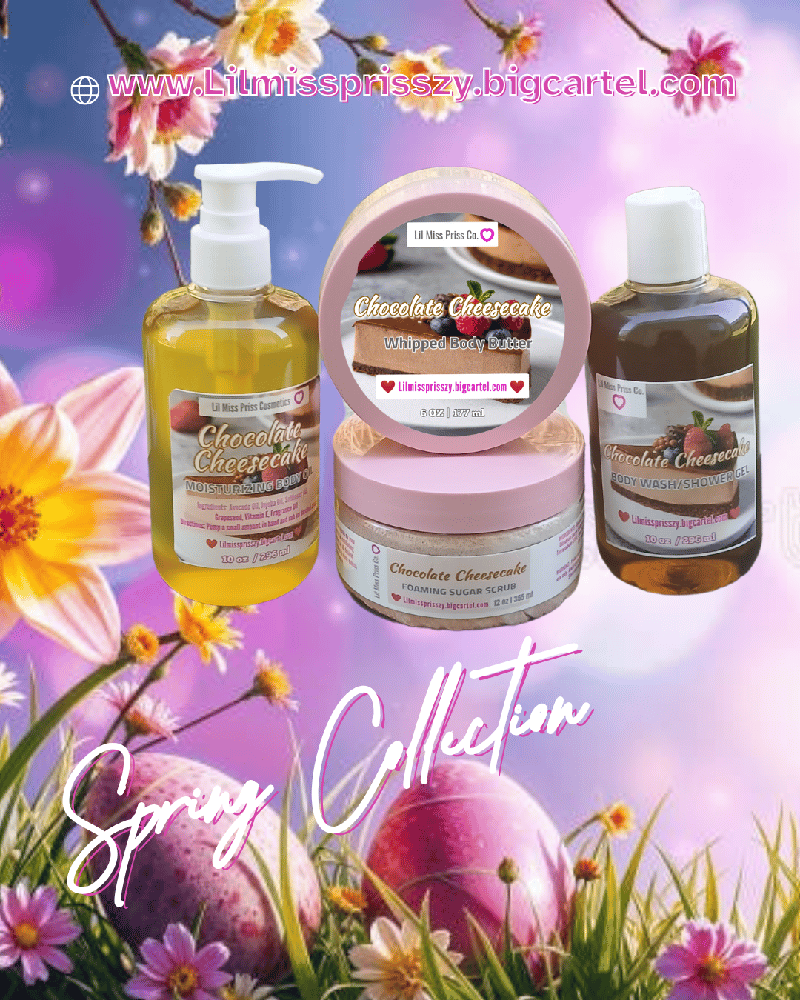 Image of Chocolate Cheesecake Bath & Body Bundle