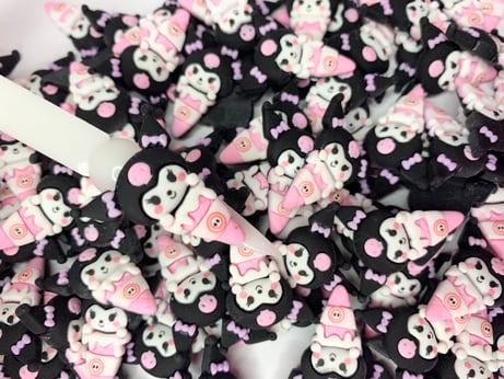 Sanrio Nail Charms Kit Kawaii Star Kirby/Hello Kitty Kuromi Nail Rhinestone  Gems Phone Case Hair Clips Decor DIY Material - AliExpress