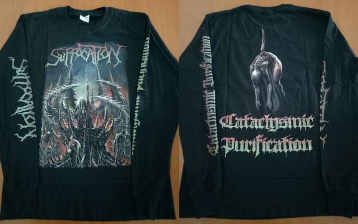 SUFFOCATION - CATACLYSMIC PURIFICATION (T-SHIRT & LONGSLEEVE)