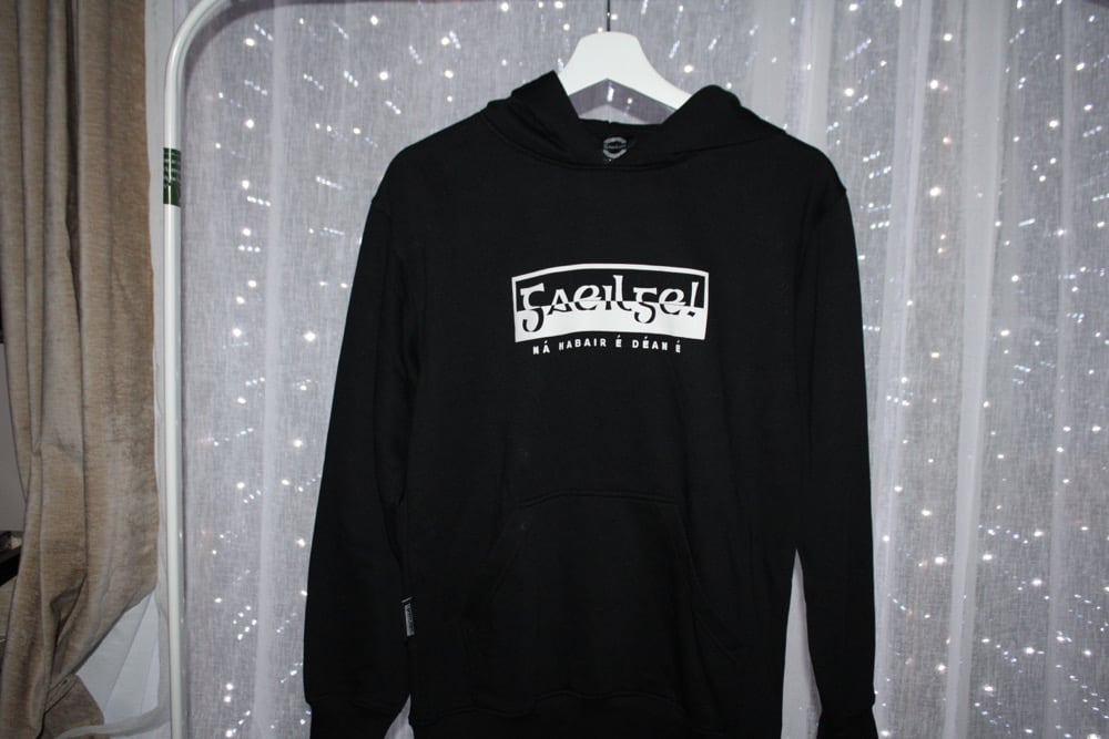 Black Gaeilge! Box logo jumper 