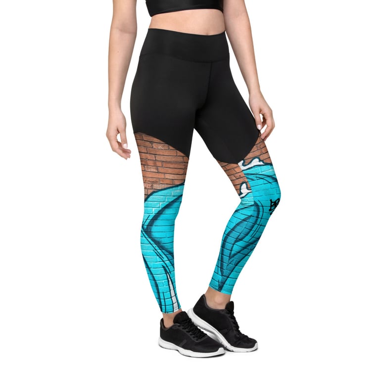 incredible bred wave Leggings Image 2