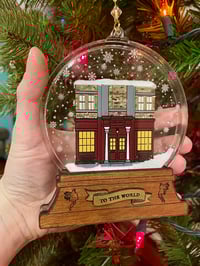 Image 1 of Bookshop Snowglobe Ornament