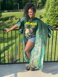 Image 2 of Green Pastures Kimono