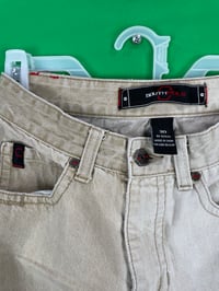 Image 4 of Y2k South Pole Tan Sunfaded pants Size 30/Women’s 4