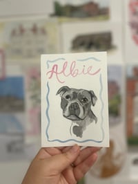 Image 4 of Watercolour Pet portrait 