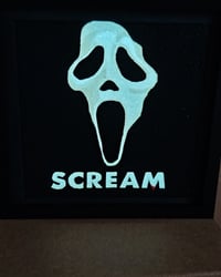 Image 4 of Ghostface 6x6 inch  carvicture 