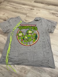 X-Large Ninja off shoulder lace destroyed *worn twice