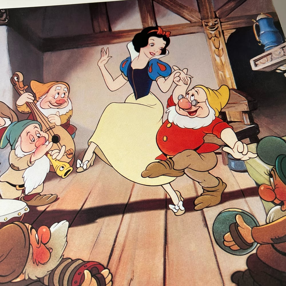 Image of Lithographie disney store blanche neige