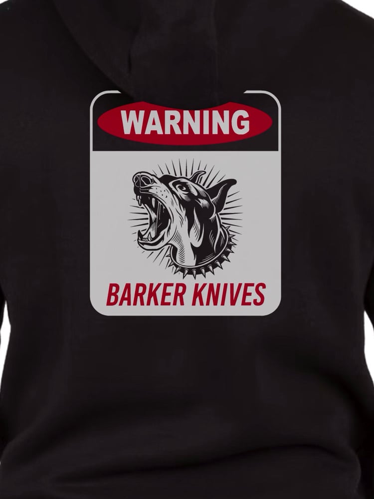 Image of Barker Knives Blk hoodie 