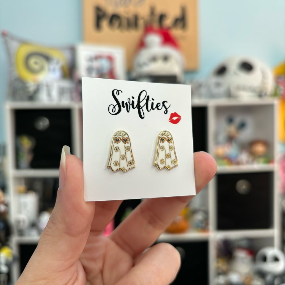 Image of Swiftie Ghost Earrings