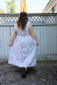 Image 5 of Drop Waist Floral Dress